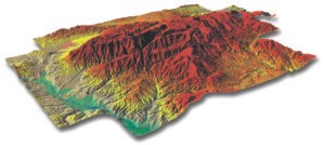 [ image: Rila Mountain 3D Model. GIS Rila, OM2 Project, GIS Invest Ltd.]